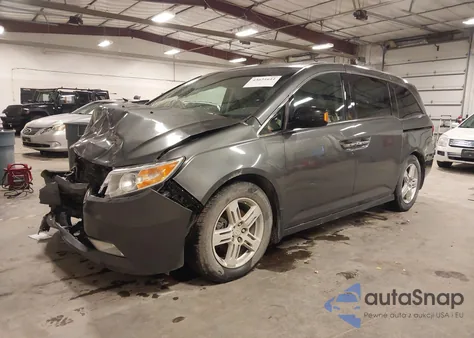 2012 Honda Odyssey Touring/Touring Elite из США, поврежденный, VIN 5FNRL5H94CB045513